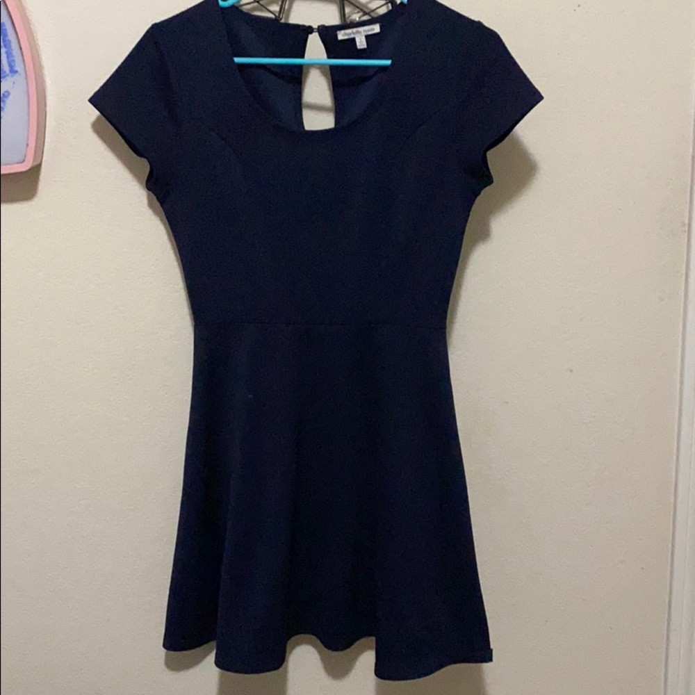 Navy blue dress!